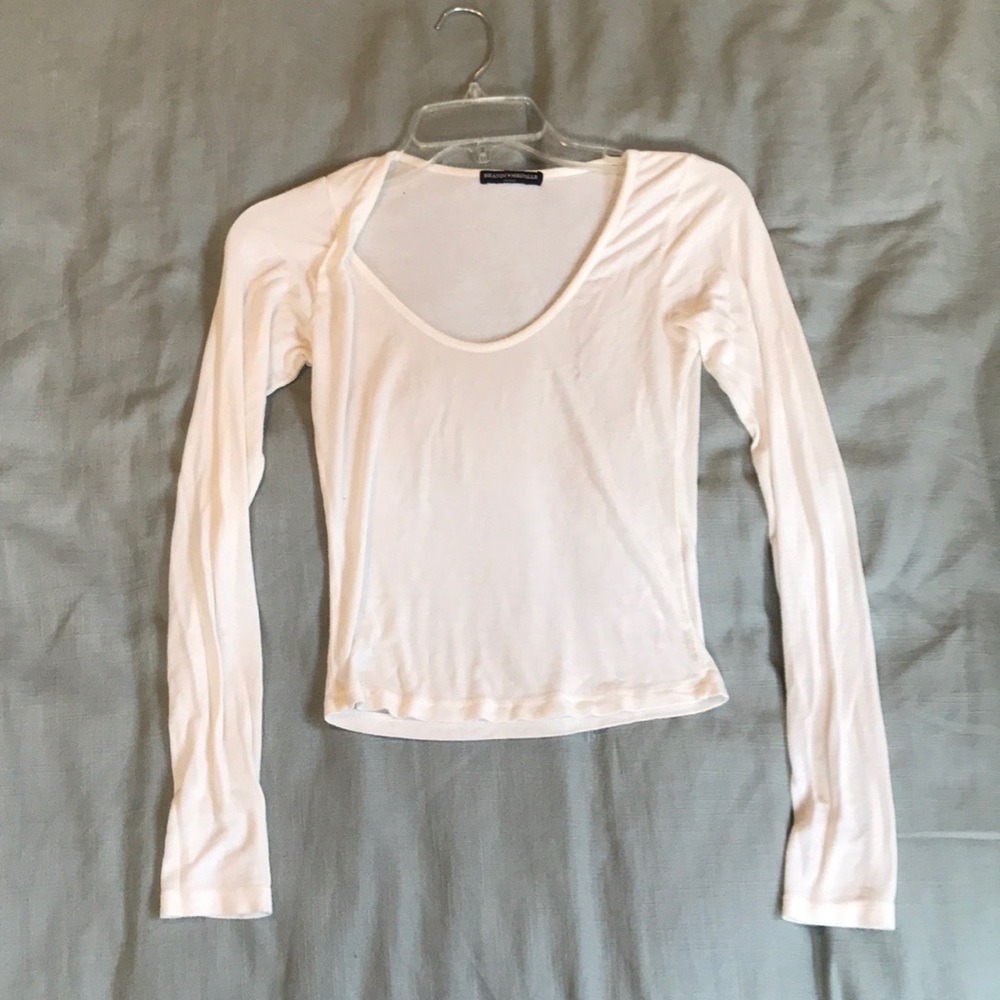 Branagh Melville long sleeve crop top.